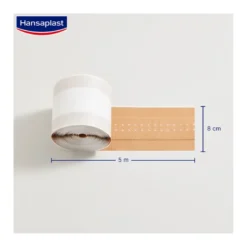 Hansaplast Classic Pflaster 5 m x 8 cm, 1 St