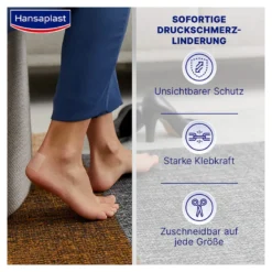 Hansaplast Druckstopp Schutzpolster, 2 St
