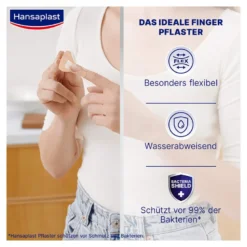 Hansaplast Elastic Fingerkuppenpflaster, 50 St