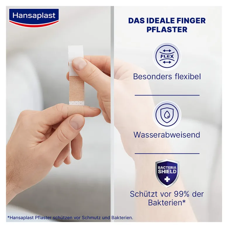 Hansaplast Elastic Finger Pflasterstrips, 16 St