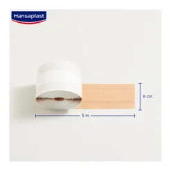 Hansaplast Elastic Pflaster 6 cmx5 m, 1 St