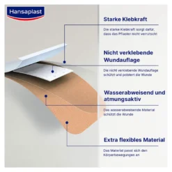 Hansaplast Elastic Pflasterstrips, 20 St