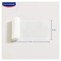 Hansaplast Elastische Fixierbinde 4 m x 8 cm, 1 St