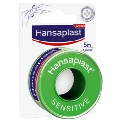 Hansaplast Fixierpflaster Sensitive 5m x 1,25cm, 1 St