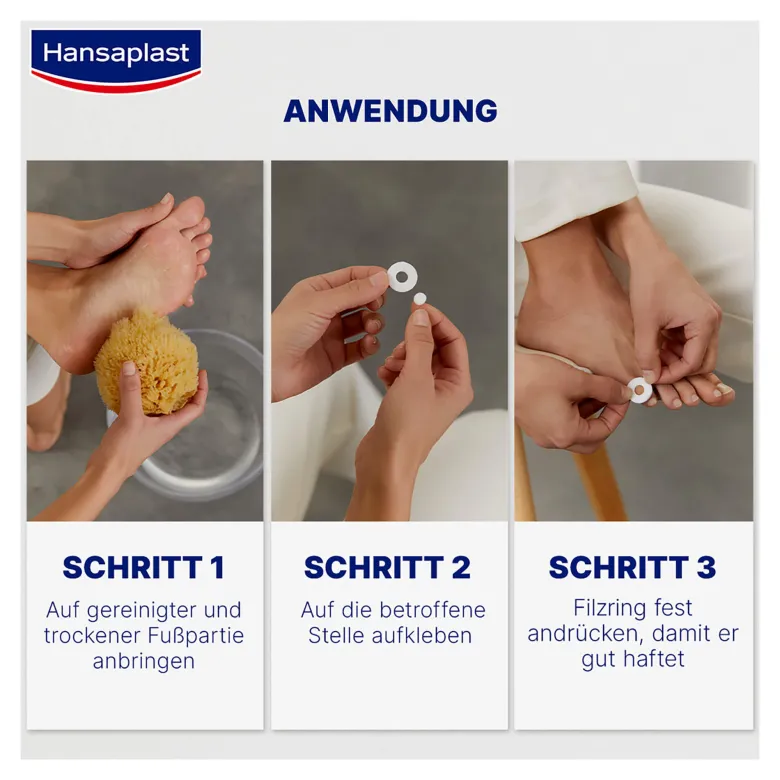 Hansaplast Hühneraugen-Druckschutzringe, 20 St