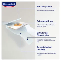Hansaplast Hühneraugen-Pflaster, 8 St