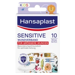 Hansaplast Kids Sensitive Wundverband XL, 10 St