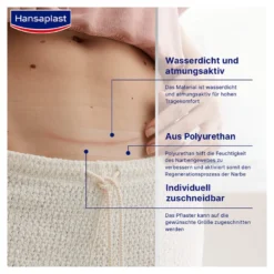 Hansaplast Pflaster zur Behandlung von großen Narben XL, 21 St