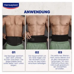 Hansaplast Protective Rücken-Bandage, 1 St