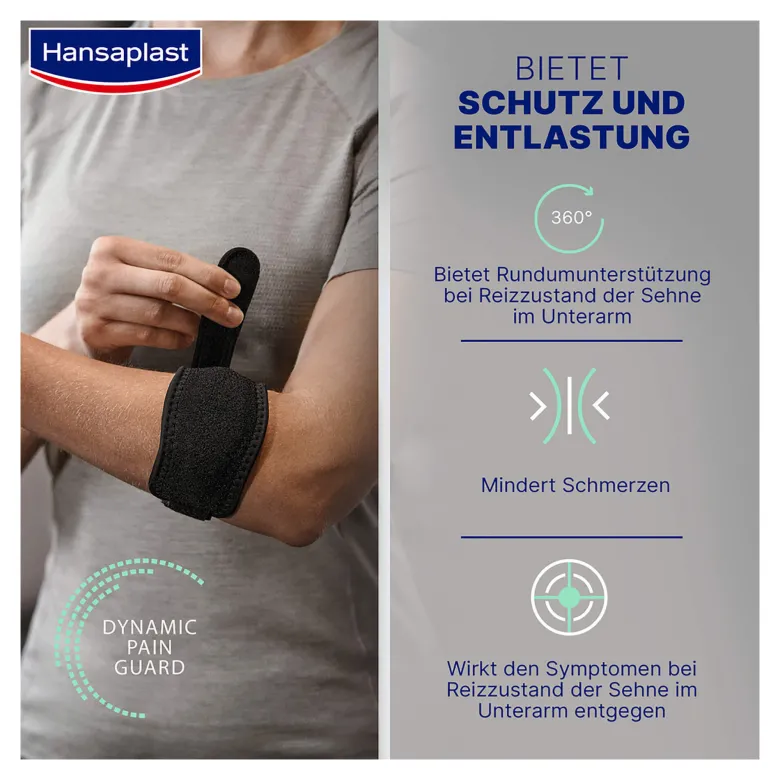 Hansaplast Protective Tennisellenbogen-Bandage, 1 St