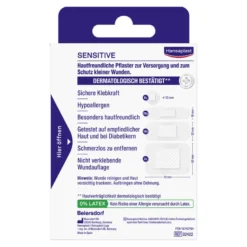 Hansaplast Sensitive hypoallergene Pflasterstrips, 40 St