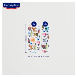Hansaplast Sensitive Kids Pflasterstrips, 20 St
