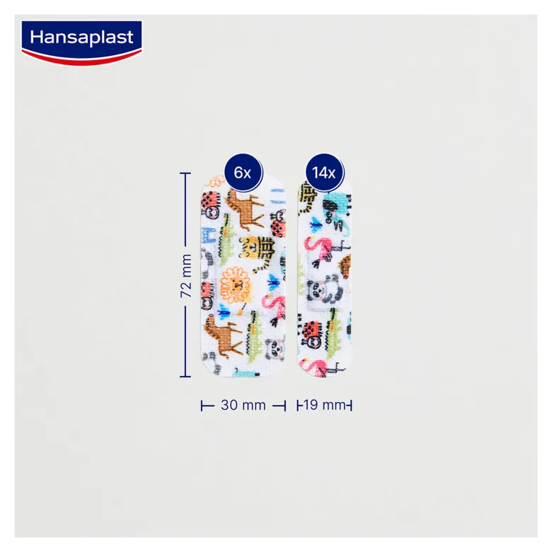 Hansaplast Sensitive Kids Pflasterstrips, 20 St