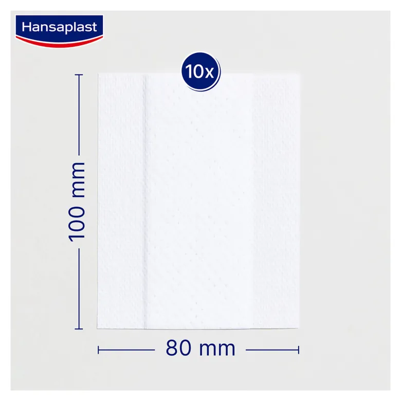 Hansaplast Sensitive Pflaster 1 m x 8 cm, 1 St