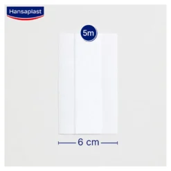 Hansaplast Sensitive Pflaster 6cm x 5m Rolle, 1 St