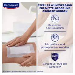 Hansaplast Sensitive Wundverband steril 10 x 20 cm, 5 St
