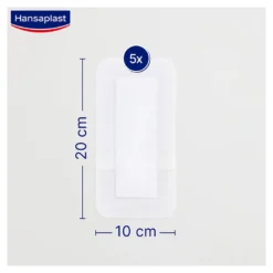 Hansaplast Sensitive Wundverband steril 10 x 20 cm, 5 St