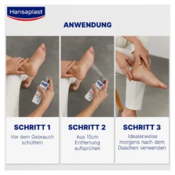 Hansaplast Silver Active Fußspray, 150 ml