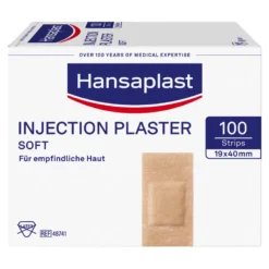 Hansaplast Soft Injektionspflaster 1,9x4 cm, 100 St
