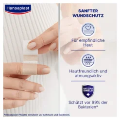 Hansaplast Soft Pflaster 6 cmx5 m Rolle, 1 St