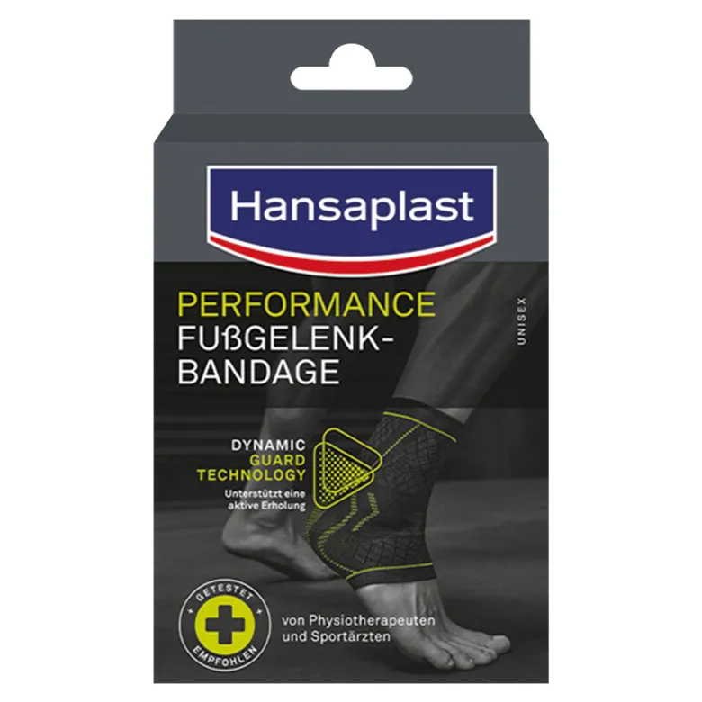 Hansaplast Sport Fußgelenk-Bandage Größe S/M, 1 St