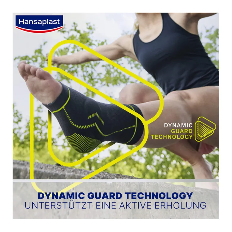 Hansaplast Sport Fußgelenk-Bandage Größe S/M, 1 St