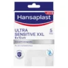 Hansaplast Ultra Sensitive Wundverband XXL 8 x 10 cm, 5 St