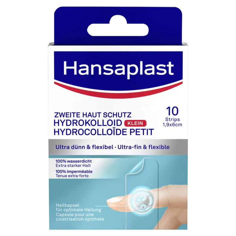 Hansaplast Zweite Haut Schutz Pflaster klein, 10 St