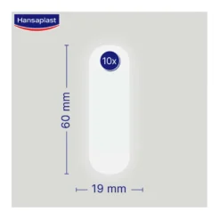 Hansaplast Zweite Haut Schutz Pflaster klein, 10 St