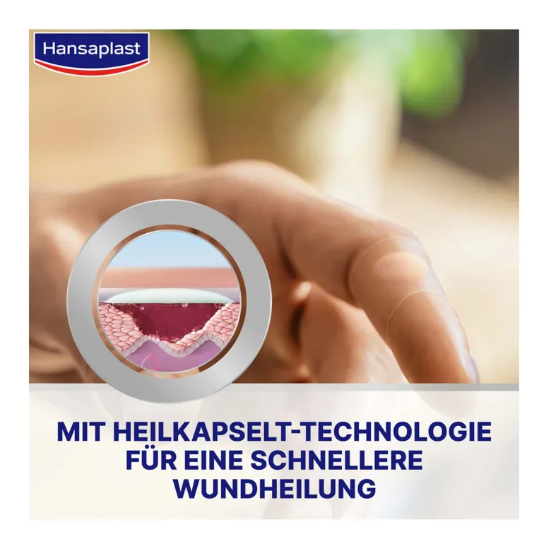 Hansaplast Zweite Haut Schutz Pflaster klein, 10 St