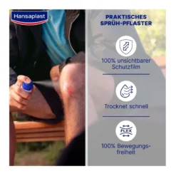 Hansaplast Zweite Haut Schutz Sprühpflaster, 40 ml
