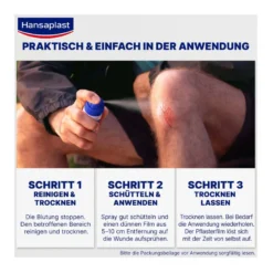 Hansaplast Zweite Haut Schutz Sprühpflaster, 40 ml
