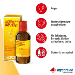 Harnsäuretropfen Hevert, 100 ml