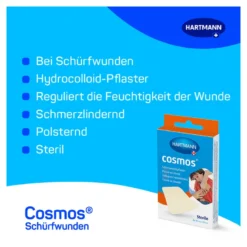 Hartmann cosmos Schürfwundenpflaster, 4 St