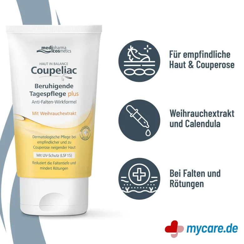 Haut in Balance Coupeliac Beruh. Tagespflege + Anti-Falten, 50 ml