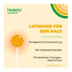 Hedelix HerbalSept Hals Lutscher Kids, 6 St