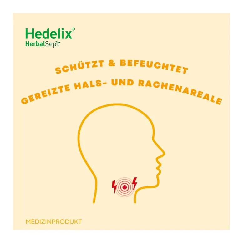 Hedelix HerbalSept Hals Lutscher Kids, 6 St
