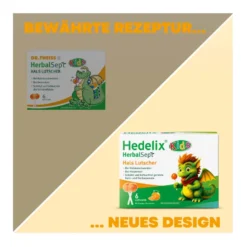 Hedelix HerbalSept Hals Lutscher Kids, 6 St