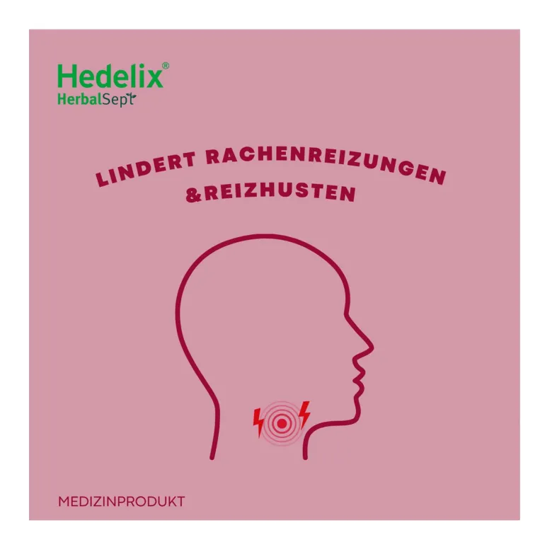 Hedelix HerbalSept Husten Lutscher Kids, 6 St