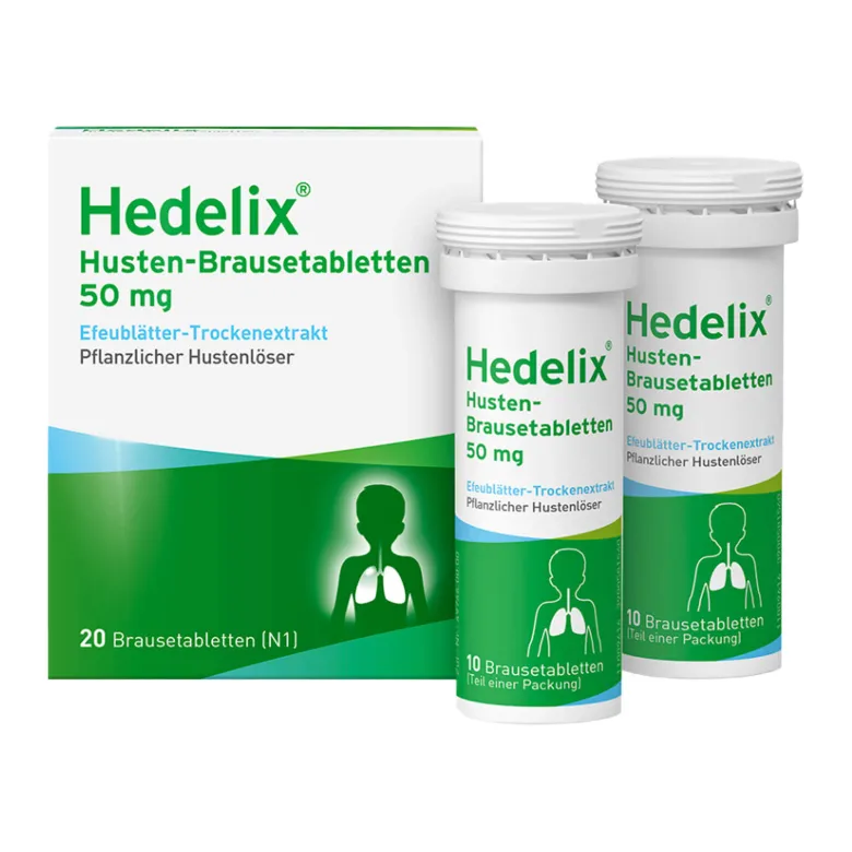 Hedelix Husten-Brausetabletten, 20 St