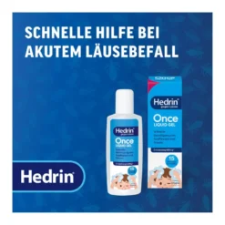 Hedrin Once Liquid Gel gegen Kopfläuse und Nissen, 100 ml