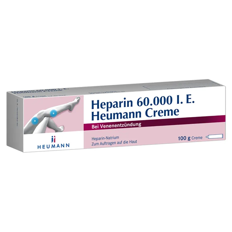Heparin 60.000 I.E. Heumann Creme, 100 g
