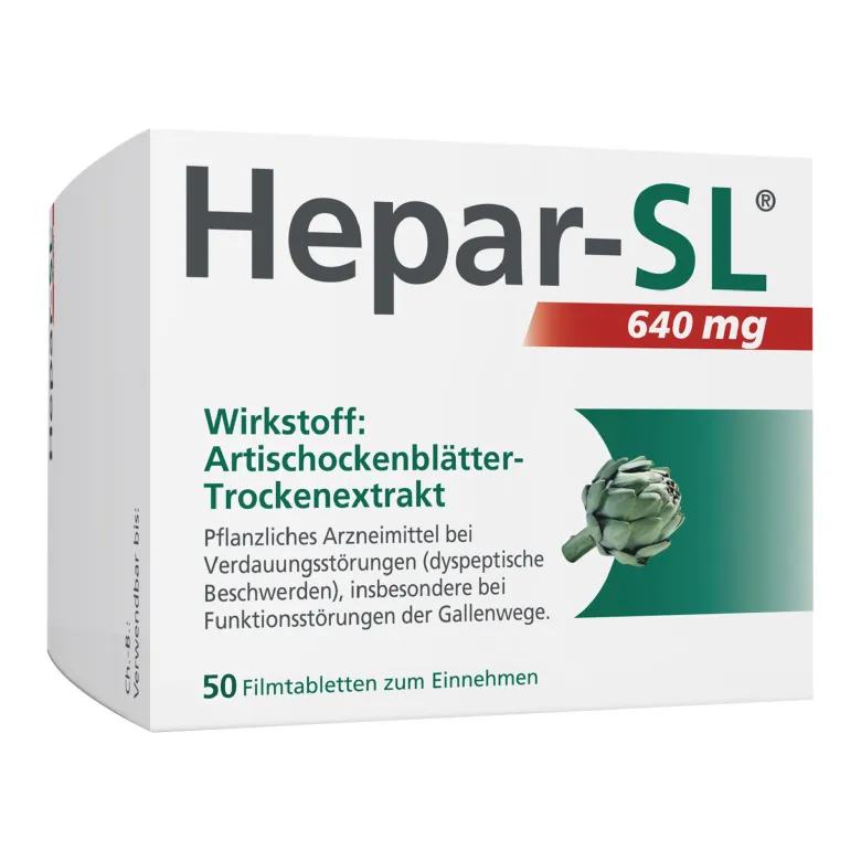Hepar-SL 640 mg Filmtabletten, 50 St