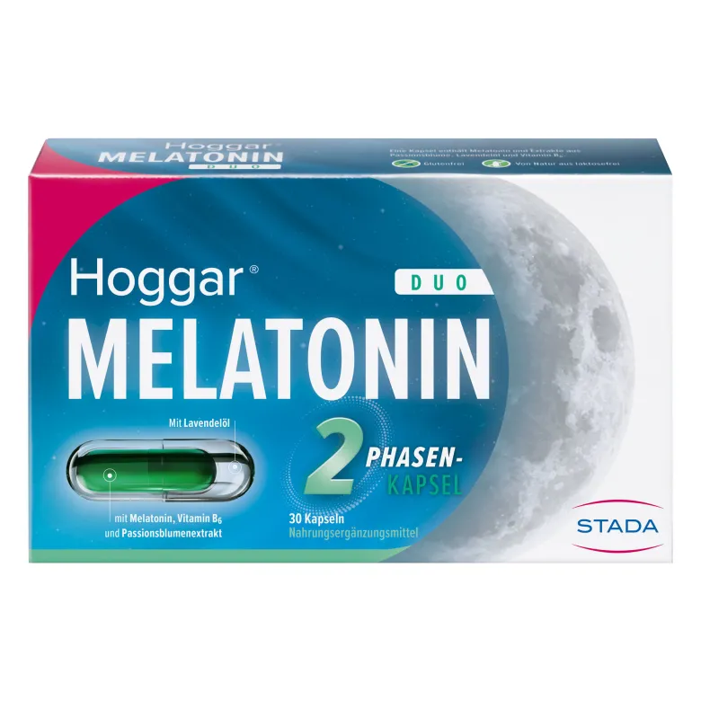 Hoggar Melatonin Duo Einschlaf-Kapseln, 30 St