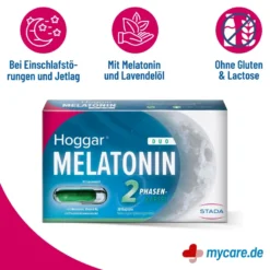 Hoggar Melatonin Duo Einschlaf-Kapseln, 30 St