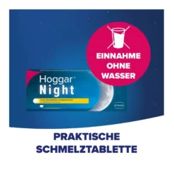 Hoggar Night 25 mg Schmelztabletten, 10 St