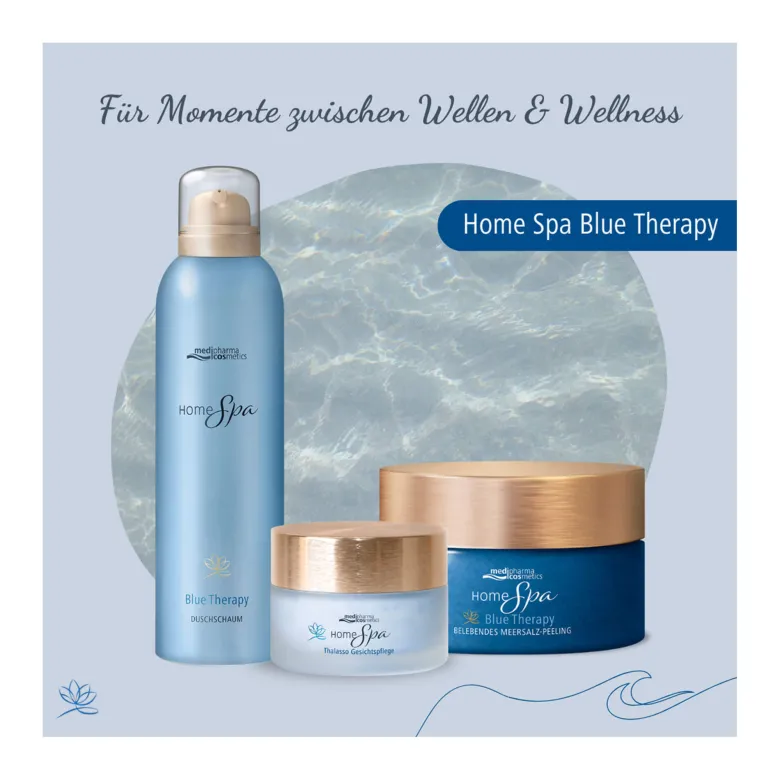 Home Spa Blue Therapy Duschschaum, 200 ml
