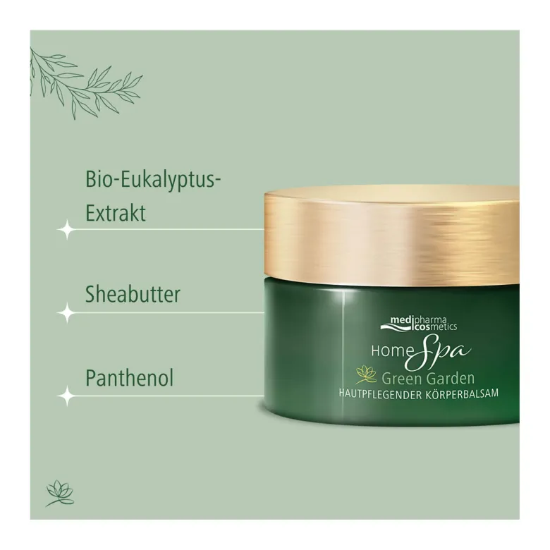 Home Spa Green Garden Körperbalsam, 250 ml