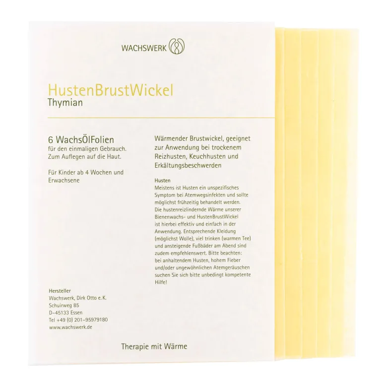 Hustenbrustwickel Thymian, 6 St