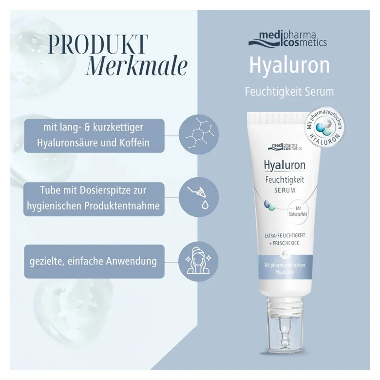 Hyaluron Feuchtigkeitsserum, 30 ml